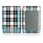 Blue Plaid Amazon Kindle 1 Skin