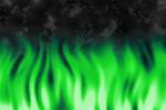 Mystic Green Flames