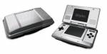Carbon Fiber White Nintendo DS Skin