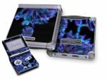 Blue Virii Game Boy Advance SP Skin