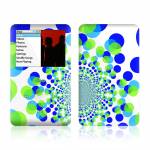 Spiral Dots iPod classic Skin