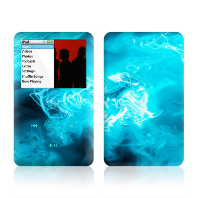 Ipod Classic Skin on Blue Quantum Waves Ipod Classic Skin   Covers Ipod Classic For Custom