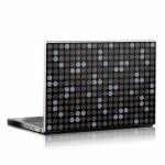 Gray Big Dots Laptop Skin