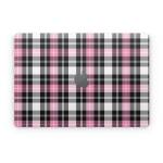 Pink Plaid MacBook Skin