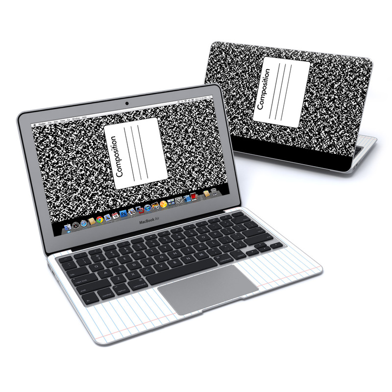 Composition Notebook MacBook Air 11inch Skin Covers 11inch MacBook