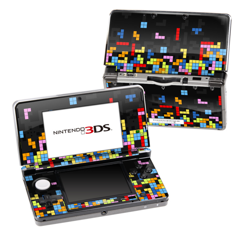 Tetrads Nintendo 3DS (Original) Skin Covers Nintendo 3DS for custom