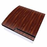 Dark Rosewood PlayStation 3 Slim Skin