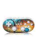 Aqua Burn Wii Classic Controller Skin