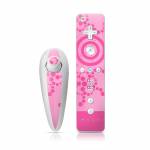 Crop Circles Pink Wii Nunchuk/Remote Skin