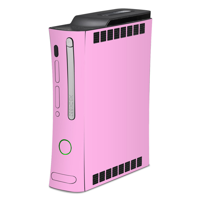 Solid State Pink Xbox 360 Skin Covers Xbox 360 for custom style and