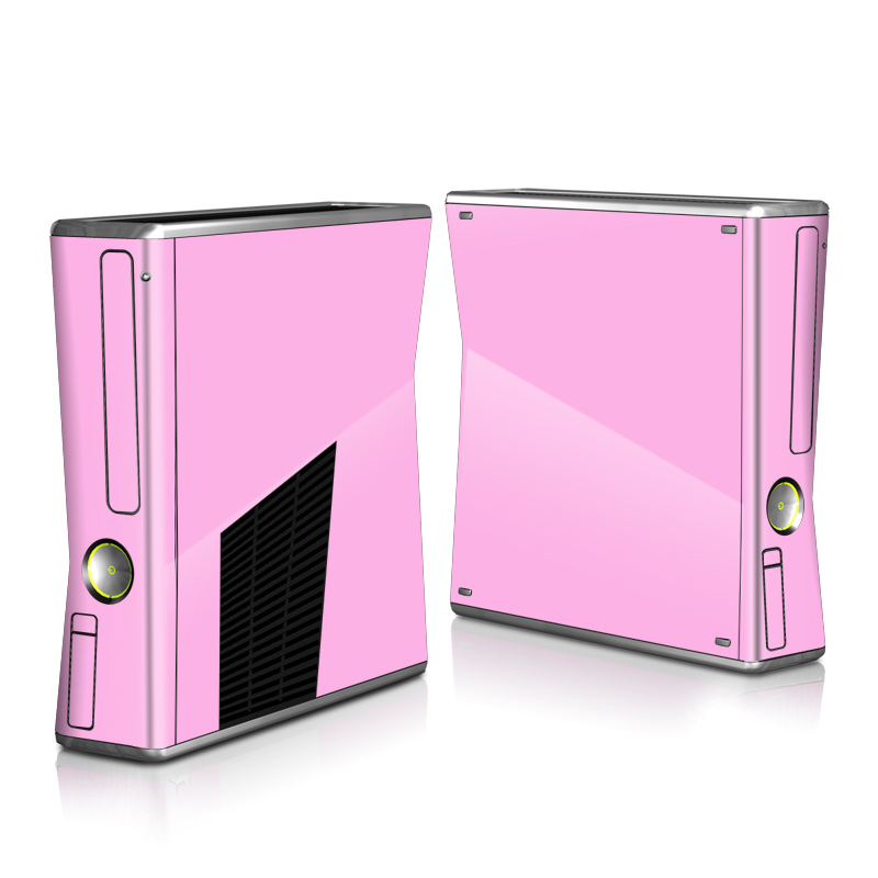 Solid State Pink Xbox 360 S Skin Covers Xbox 360 S for custom style
