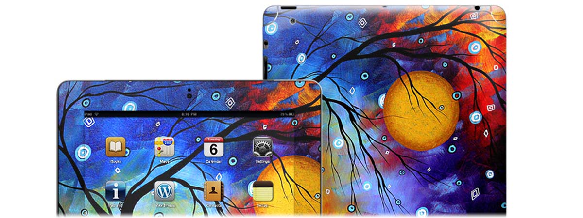 New iPad Skins