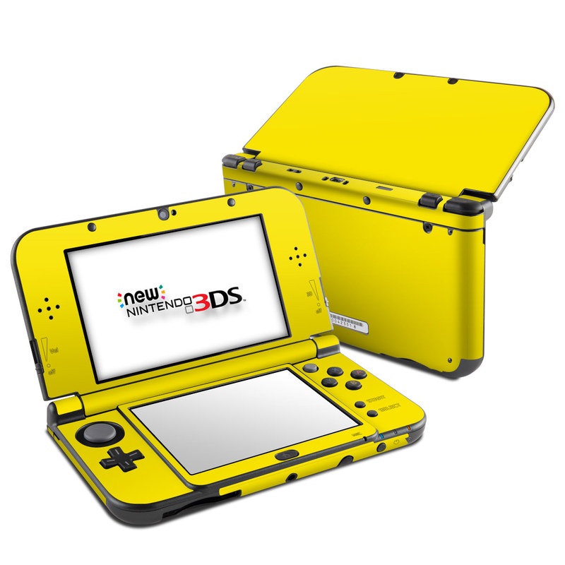 Solid State Yellow Nintendo 3DS XL (2015) Skin - Covers New Nintendo ...